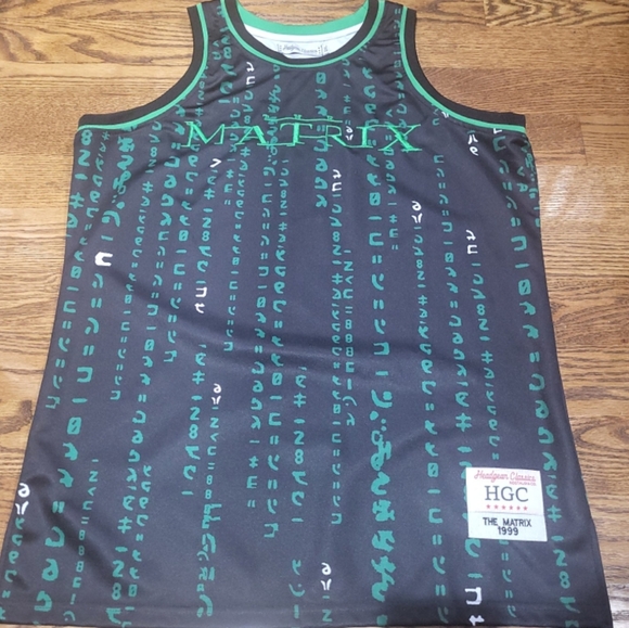 Headgear Classics x The Matrix Basketball Jersey - Picture 1 of 3